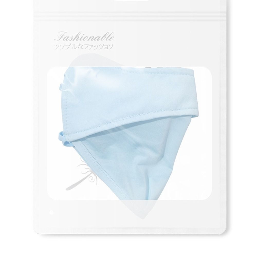 Sports Mask Breathable - 패션 아이스 실크 페이스 마스크 조절