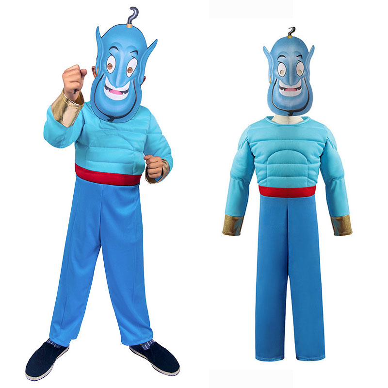 Kids Face Mask - Umorden 아랍 동화 근육 램프 지니