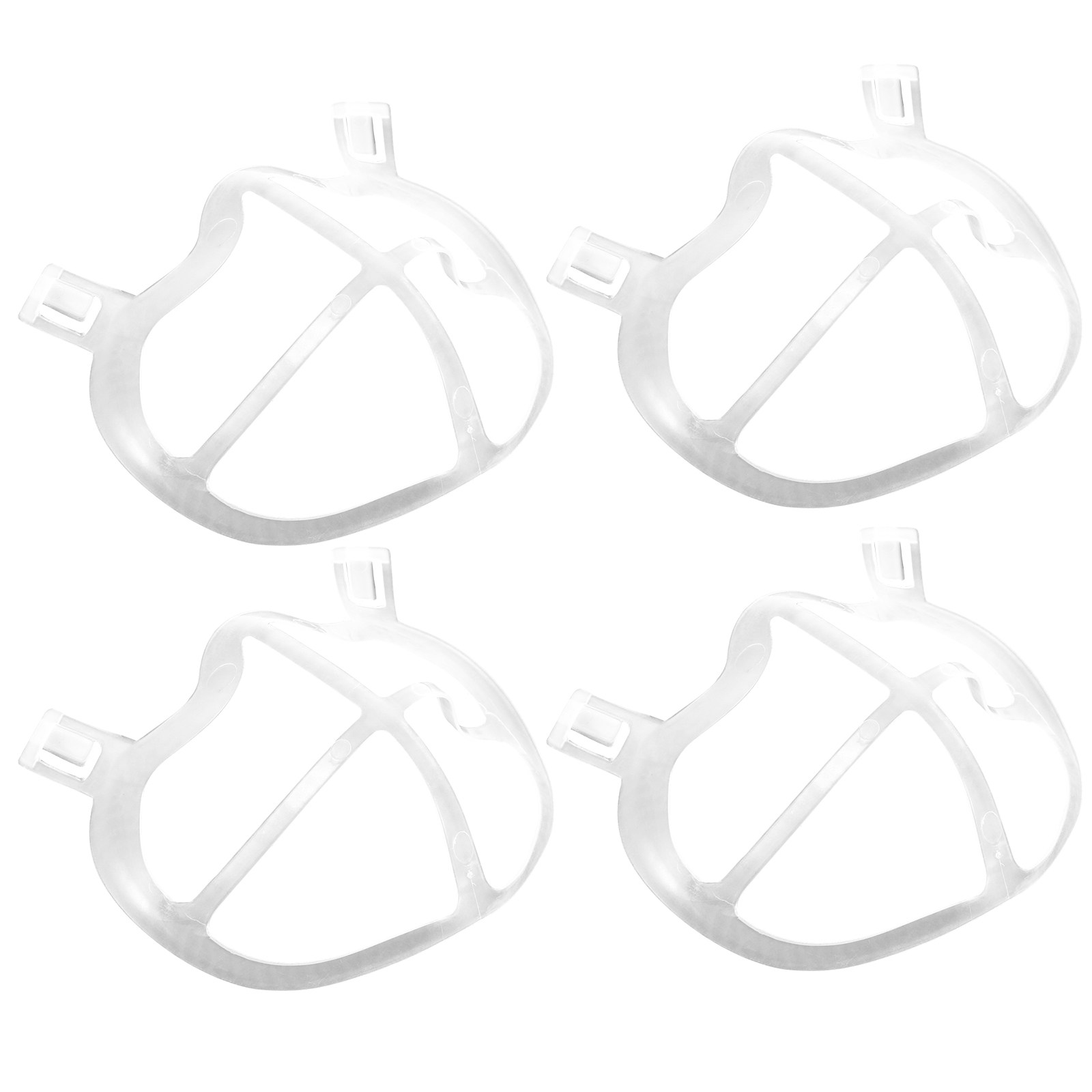 Silicone Mask Bracket - 10개입 피부 친화적인 얇은 실리콘 마스크