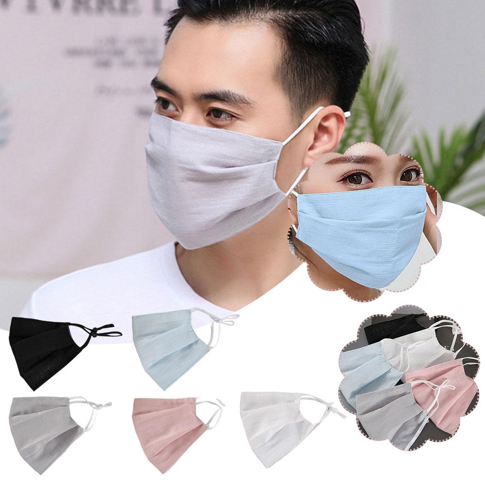 Cloth Face Mask Washable - 여성용 남성용 세척 가능한 보호 천