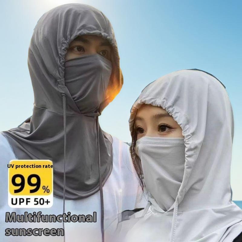 Sports Mask Breathable - 통기성 좋은 아이스 실크 햇빛 가리개