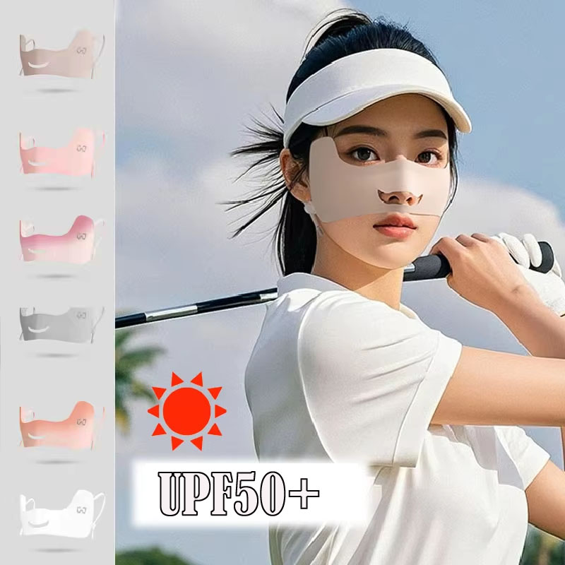 여름 얼음 실크 마스크 통기성 선 스크린 페이스 스카프 - Sports Mask Breathable 리뷰 및 가격