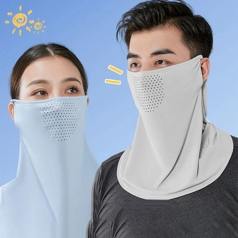 남녀공용 아이스 실크 자외선 차단 페이스 마스크 (야외 - Sports Mask Breathable 리뷰 및 가격