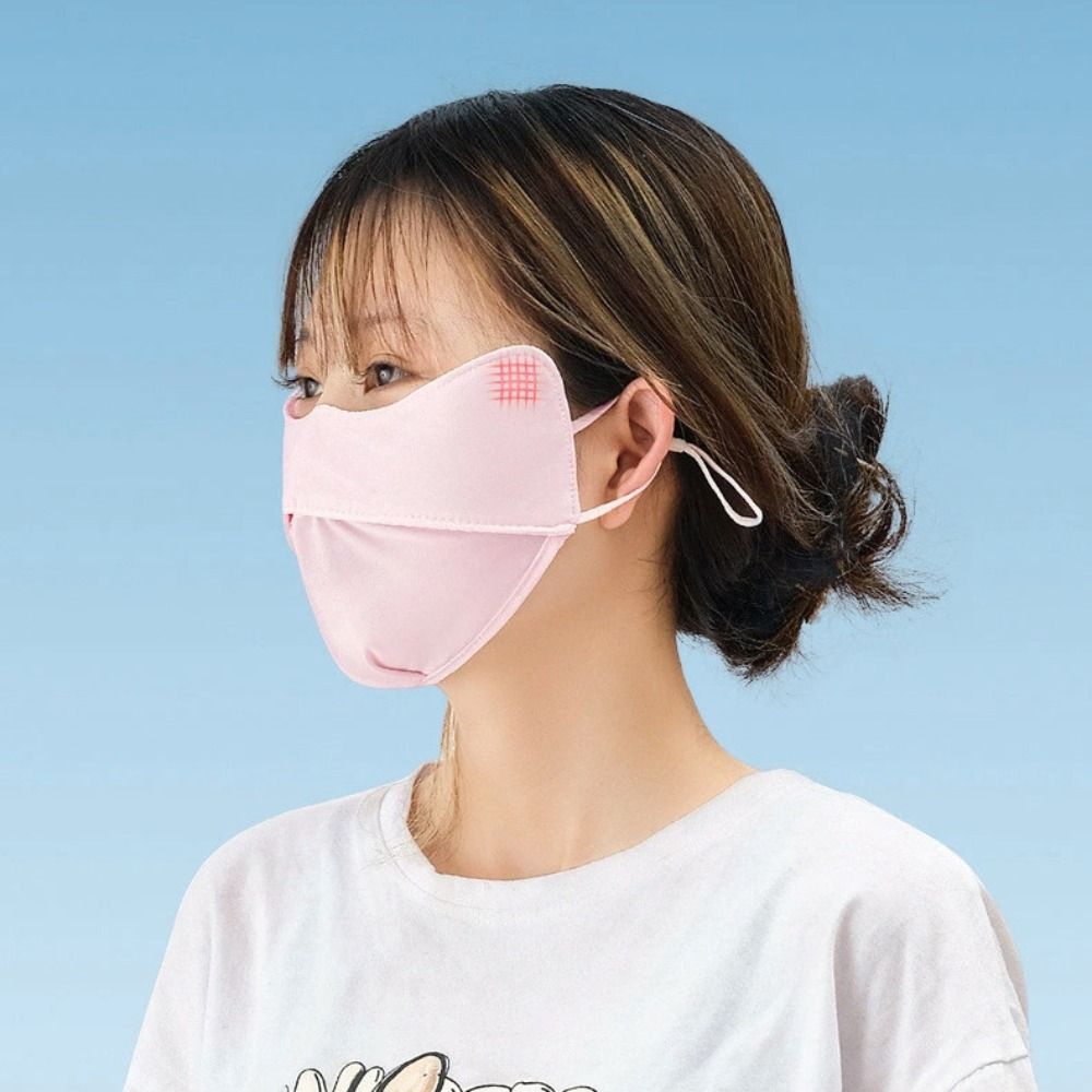 패션 아이스 실크 페이스 마스크 조절 가능한 UV 자외 - Sports Mask Breathable 리뷰 및 가격