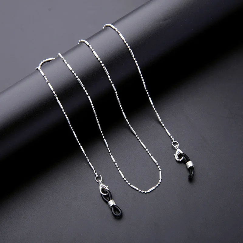 여성을위한 패션 선글라스 체인 남성 클래식 금속 얼굴  - Mask Chain Holder 리뷰 및 가격