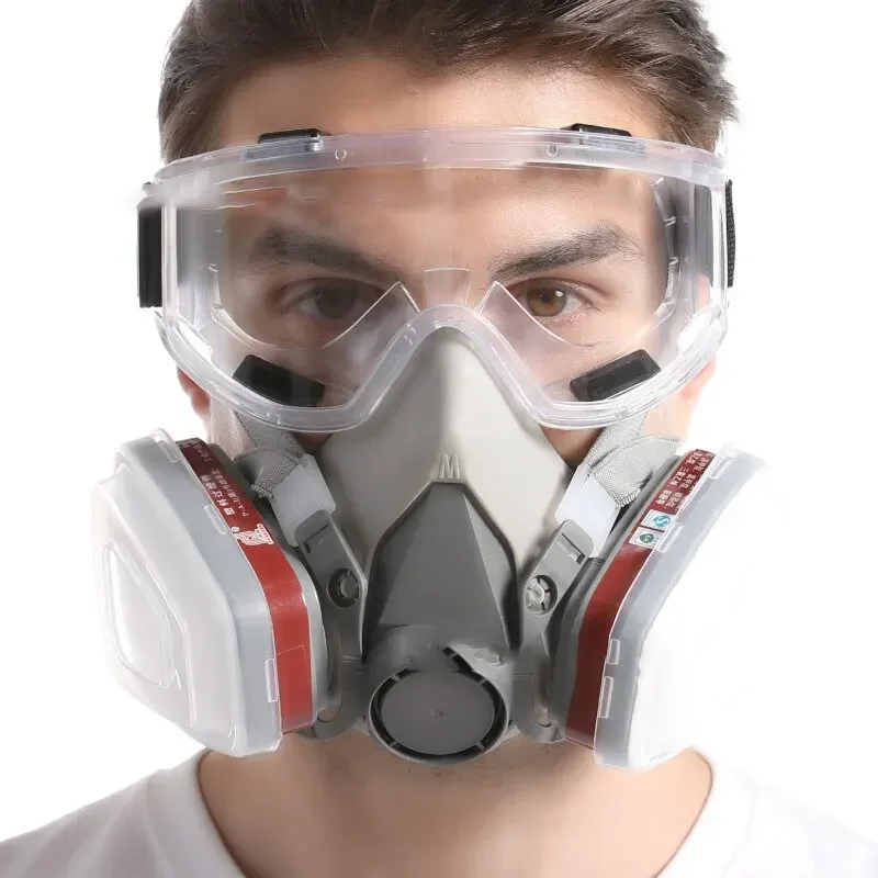 재사용 가능한 정품 6200 호흡기, 하프 페이스 커버 - Dust Mask Construction 리뷰 및 가격