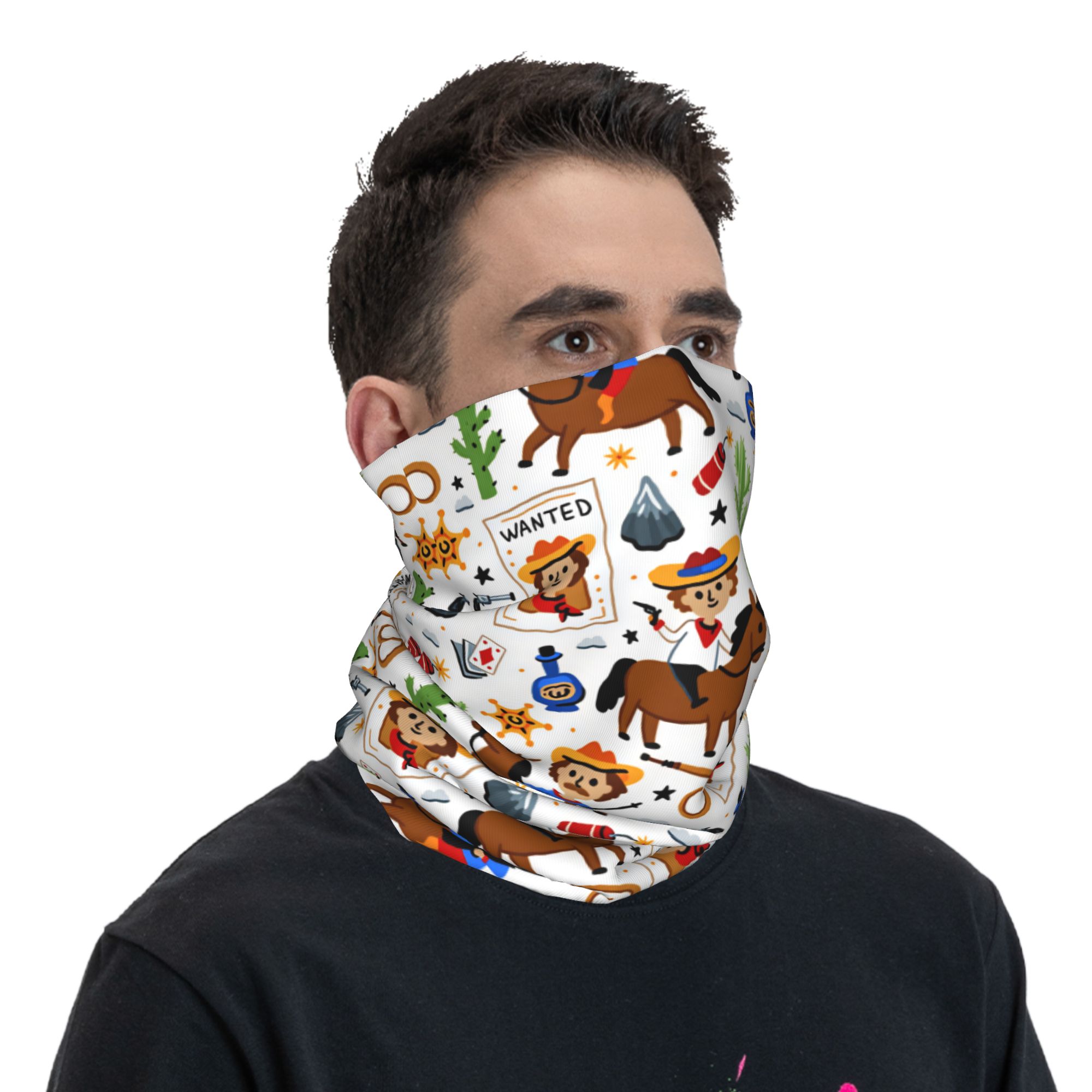 만화 캐릭터 키즈 웨스턴 카우보이 발라클라바 사냥 낚시 - Kids Face Mask 리뷰 및 가격