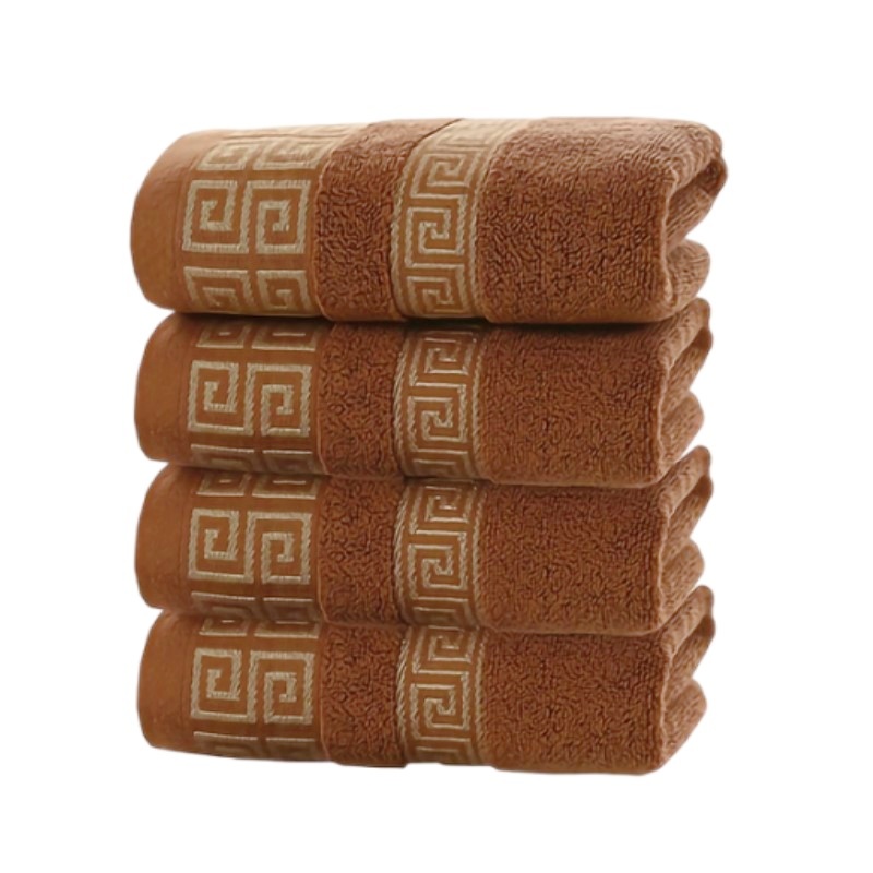 1/4/6pcs 갈색 면 수건 34x74cm/70x14 - Cloth Face Mask Washable 리뷰 및 가격