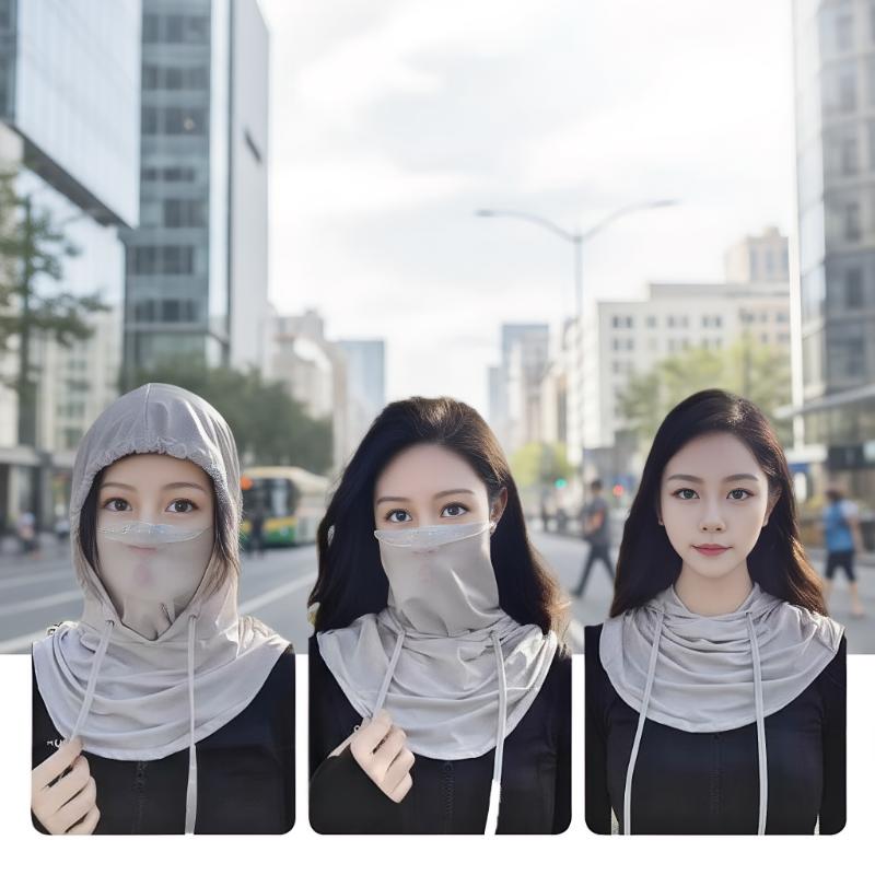 통기성 좋은 아이스 실크 햇빛 가리개 마스크, 모자형, - Sports Mask Breathable 리뷰 및 가격