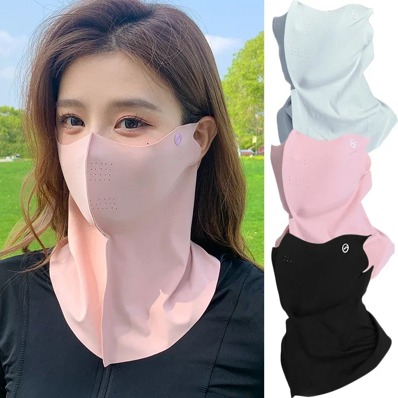 자외선 차단 아이스 실크 페이스 마스크 넥 스카프 야외 - Sports Mask Breathable 리뷰 및 가격