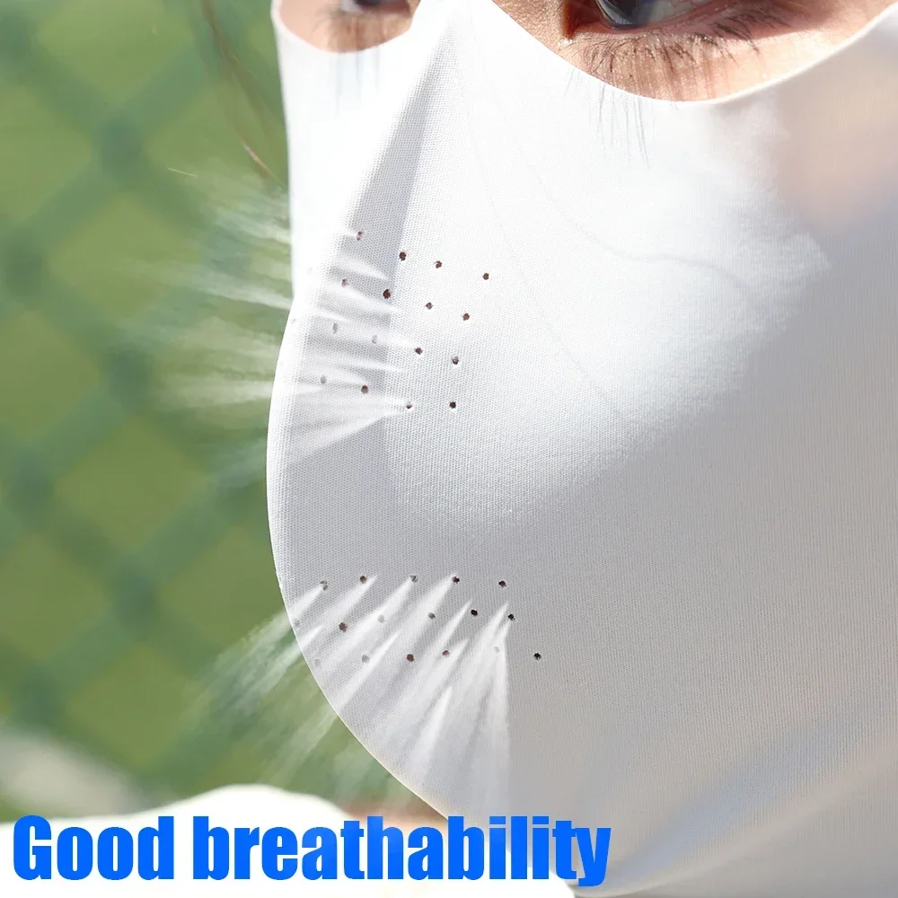 자외선 차단 아이스 실크 페이스 마스크 넥 스카프 야외 - Sports Mask Breathable 리뷰 및 가격