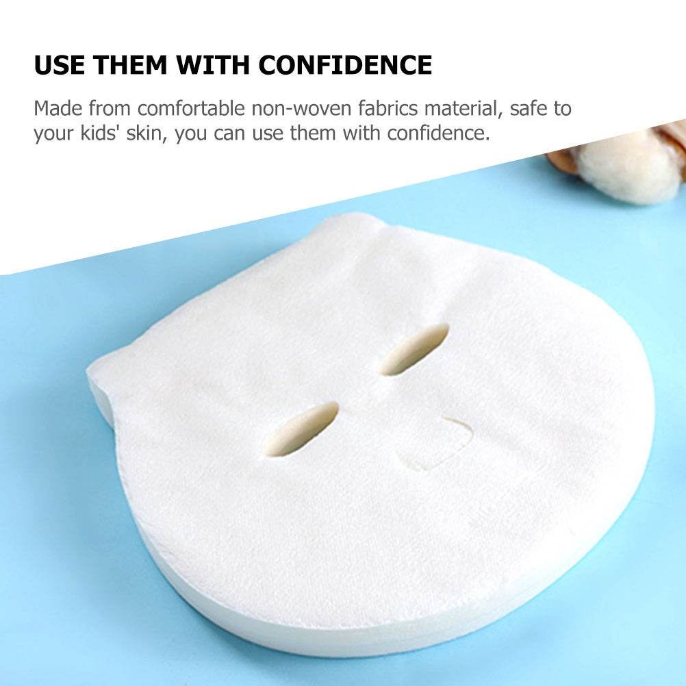 100Pcs 어린이용 페이스 마스크 시트 일상적인 페이 - Kids Face Mask 리뷰 및 가격