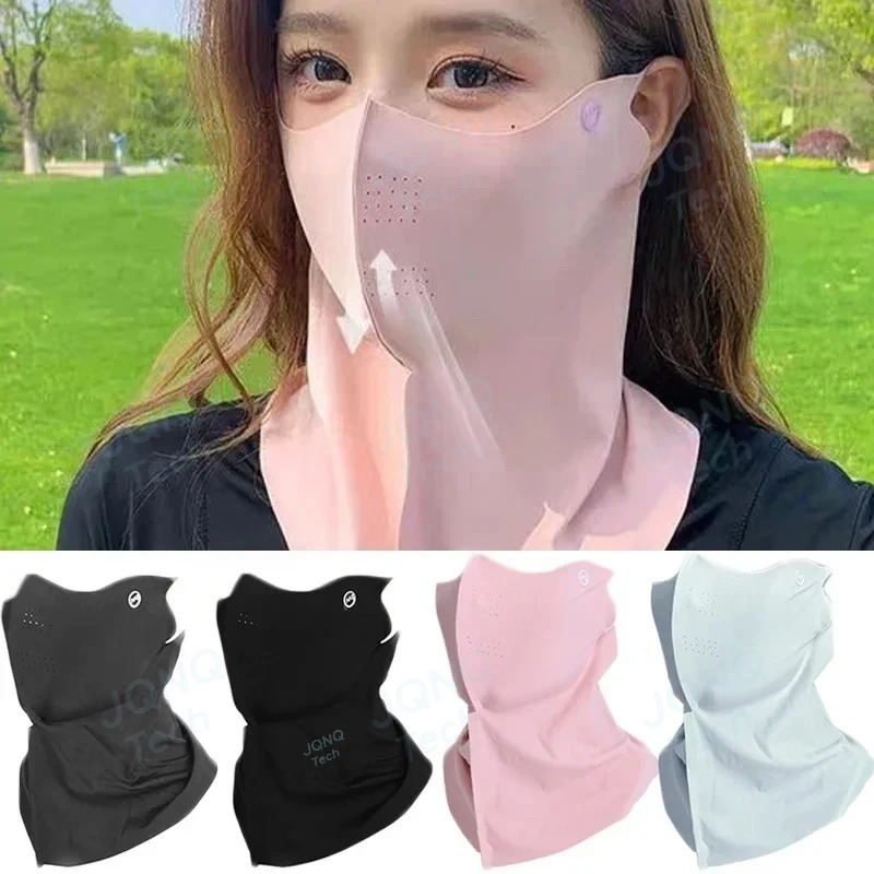 자외선 차단 여름 넥 스카프 아이스 실크 페이스 마스크 - Kids Face Mask 리뷰 및 가격